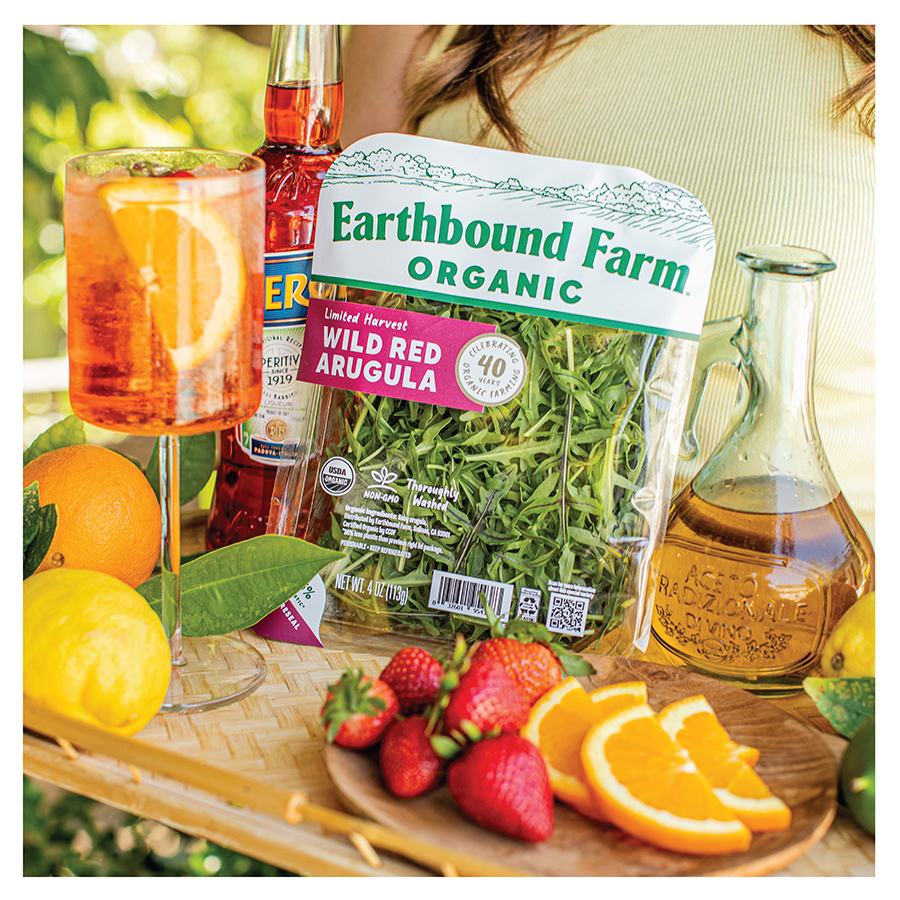 Ebf Wild Red Arugula Plated Shot