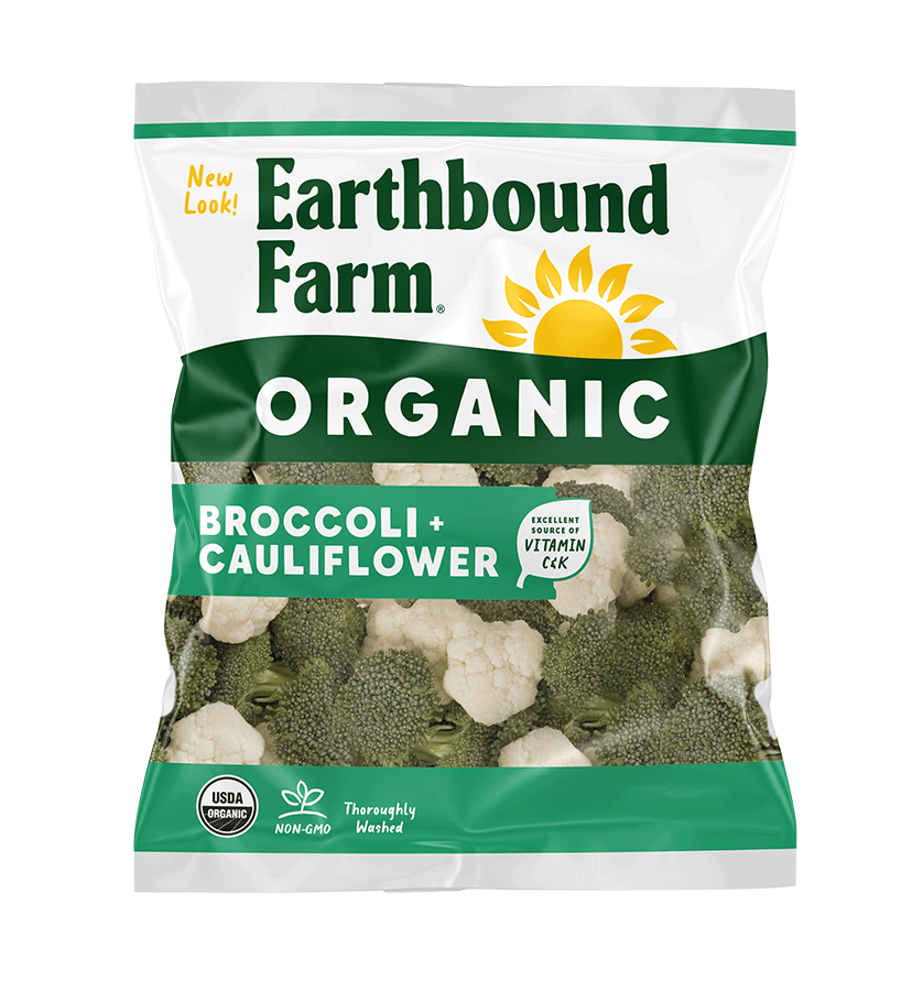 Organic Broccoli & Cauliflower Florets
