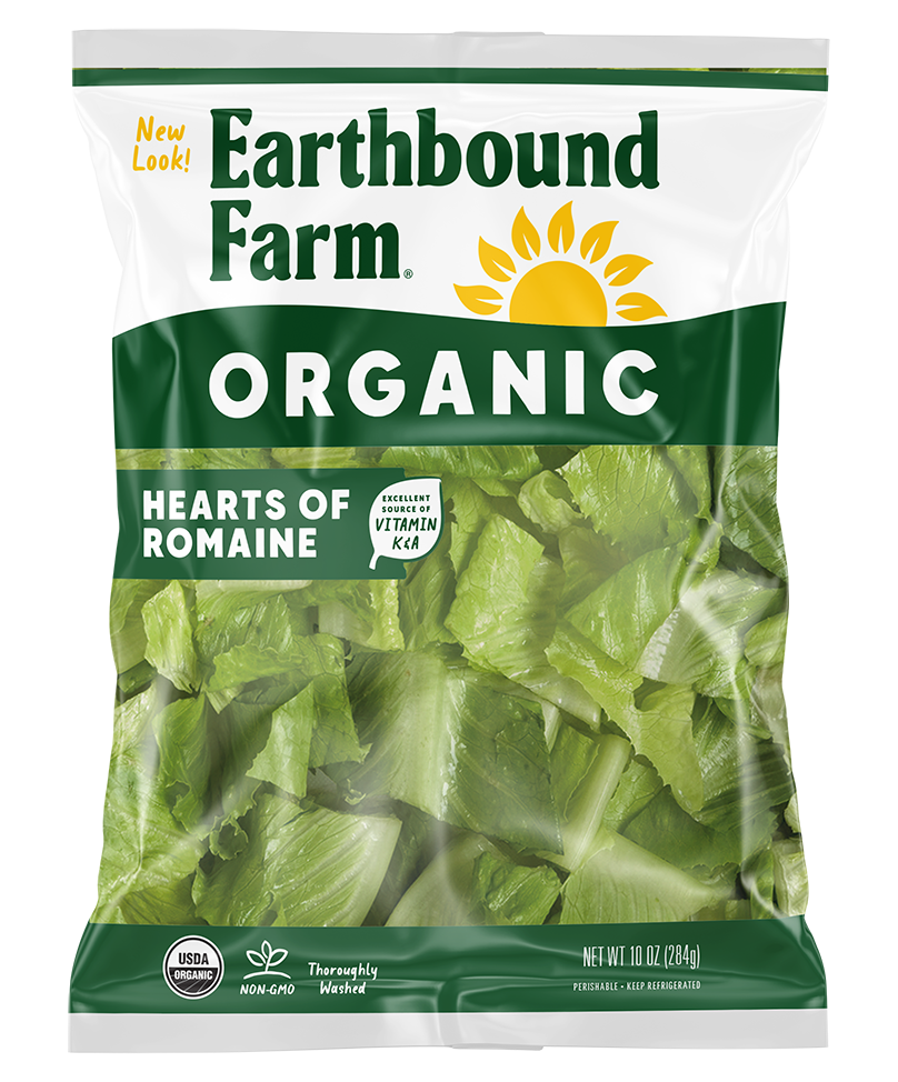 Organic Hearts of Romaine
