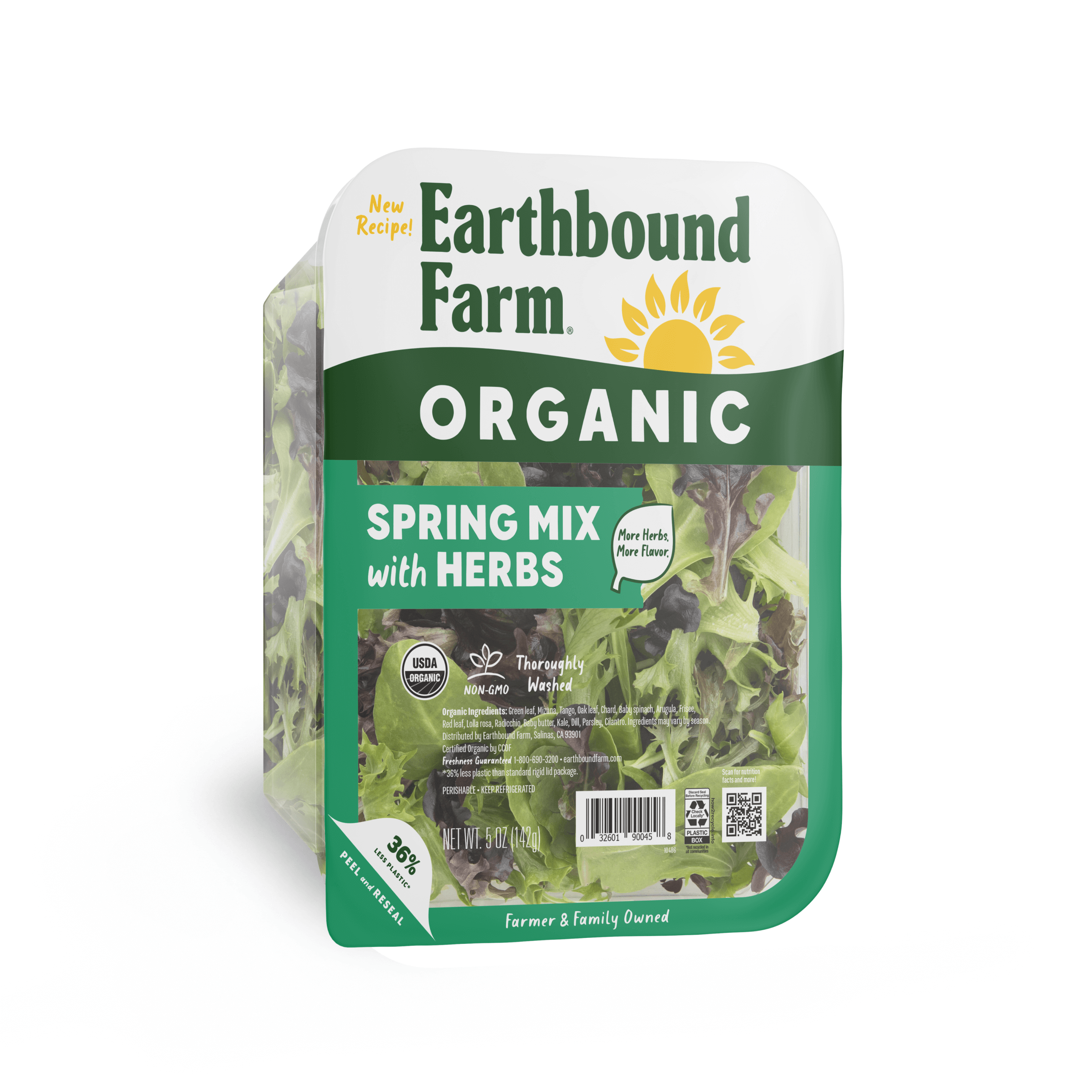 Spring Mix Herb 3d Image 1